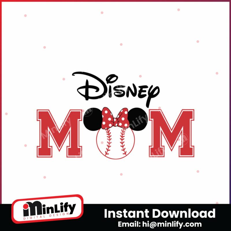 baseball-disney-mom-minnie-head-svg