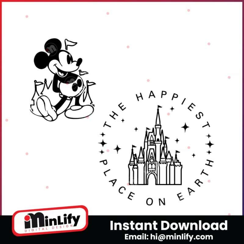 the-happiest-place-one-earth-mickey-mouse-svg