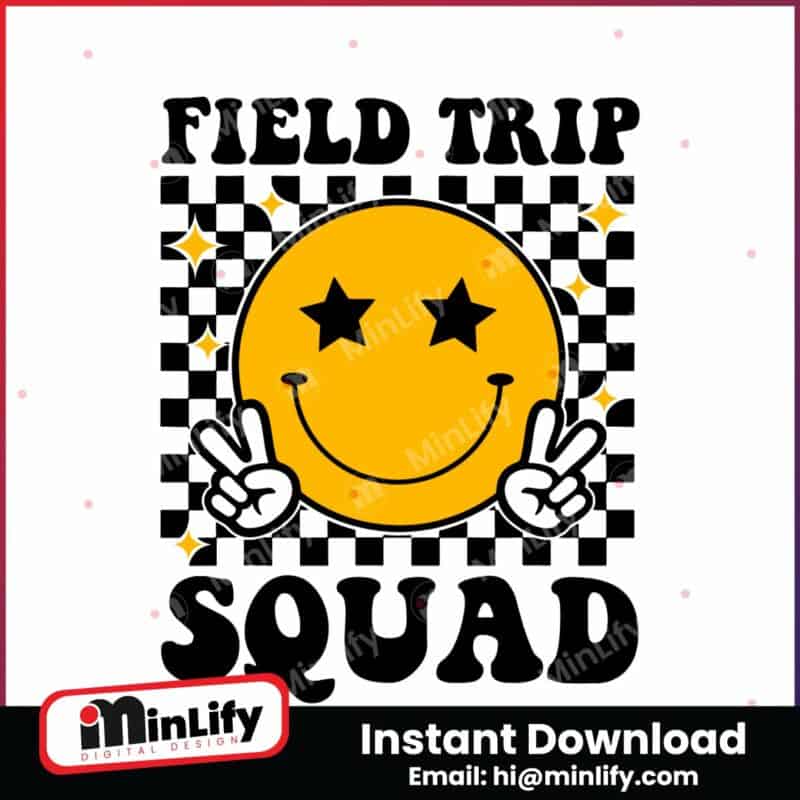 checkered-field-trip-squad-smiley-face-svg