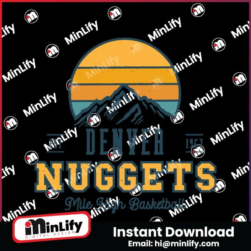 retro-denver-nuggets-mile-high-basketball-svg