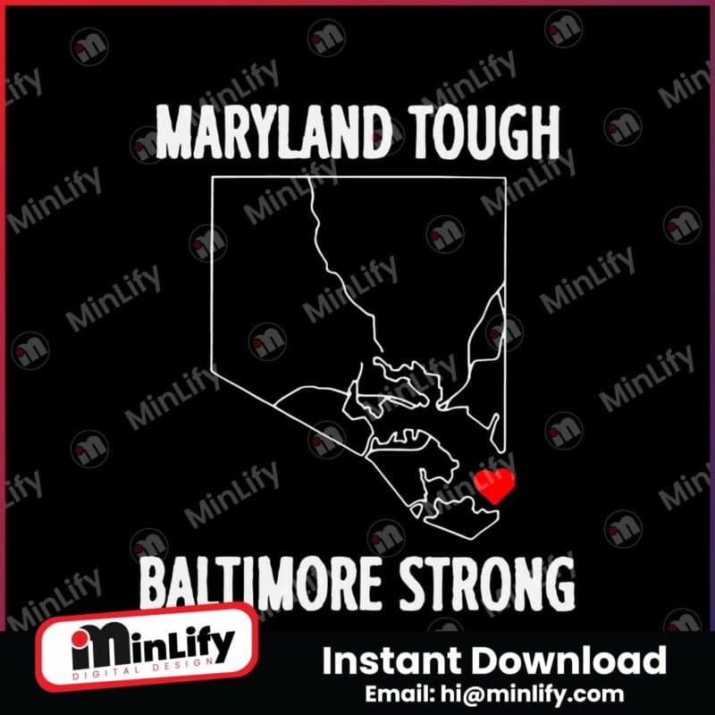 retro-maryland-tough-baltimore-strong-svg