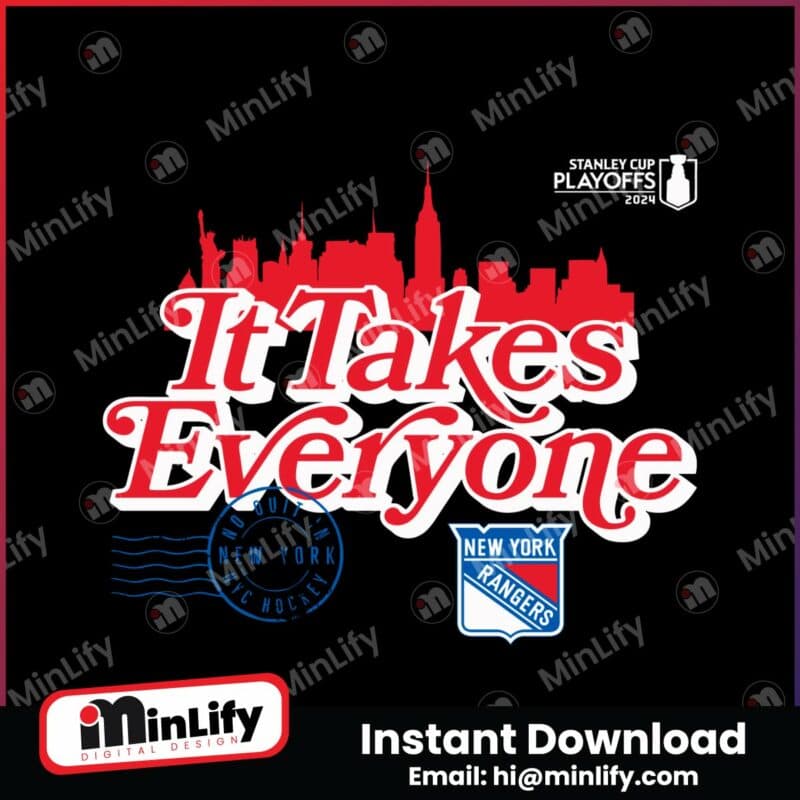 its-take-everyone-rangers-2024-stanley-cup-playoffs-svg