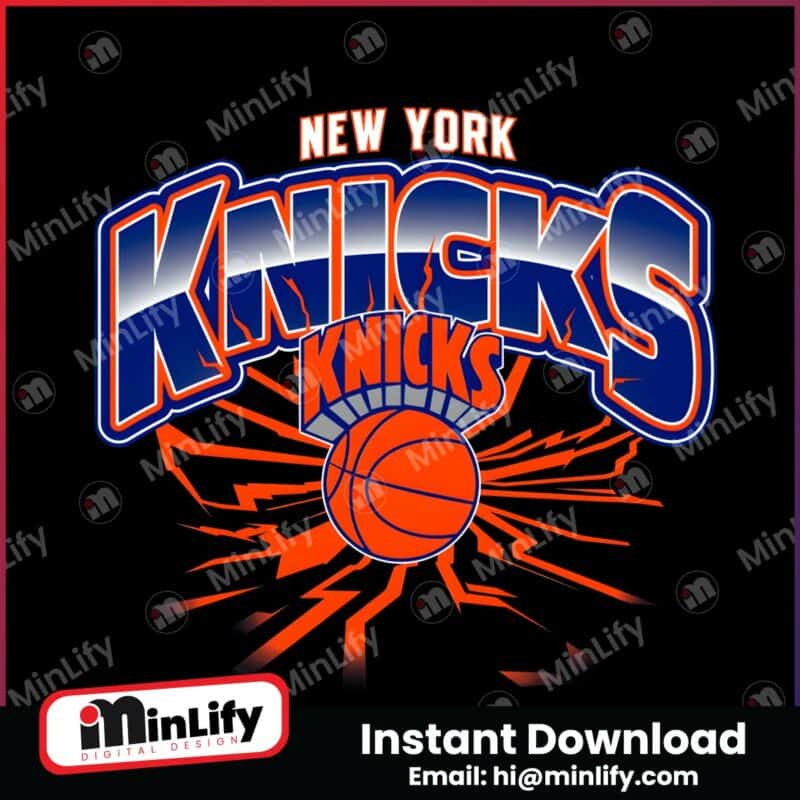 new-york-knicks-earthquake-basketball-png