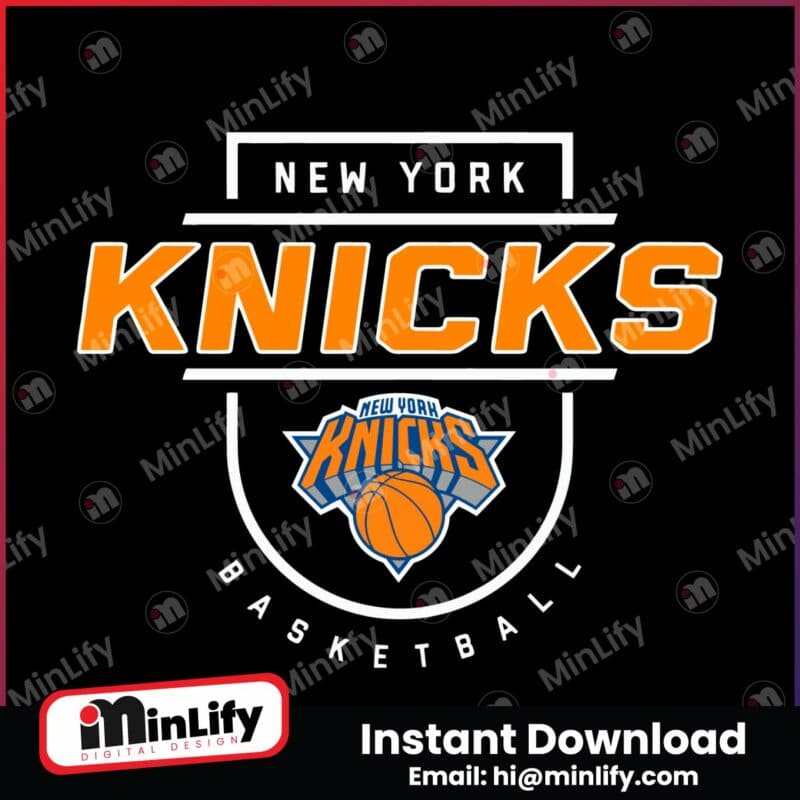 new-york-knicks-nba-basketball-team-svg