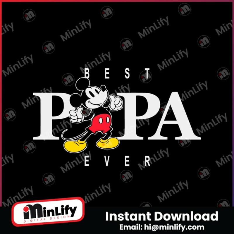 mickey-mouse-best-papa-ever-svg