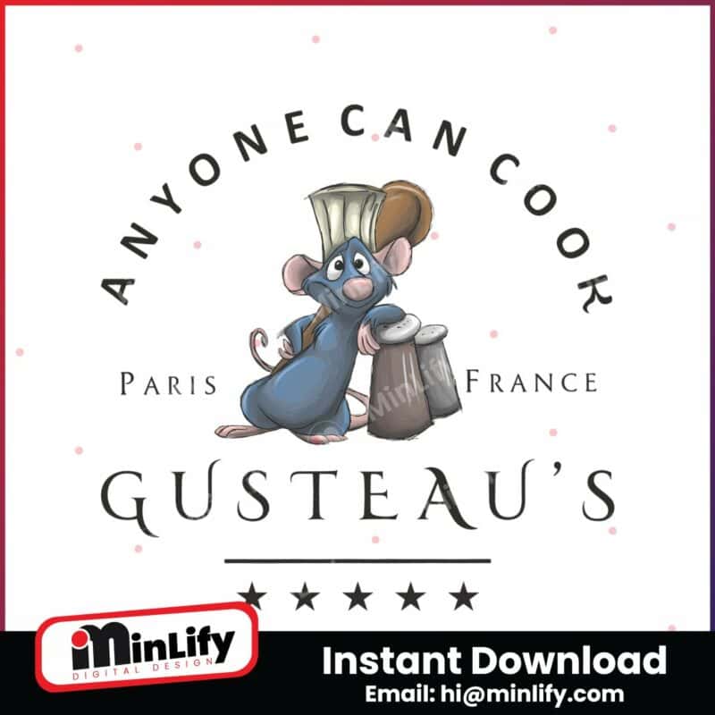 gusteaus-anyone-can-cook-disney-remy-mouse-png