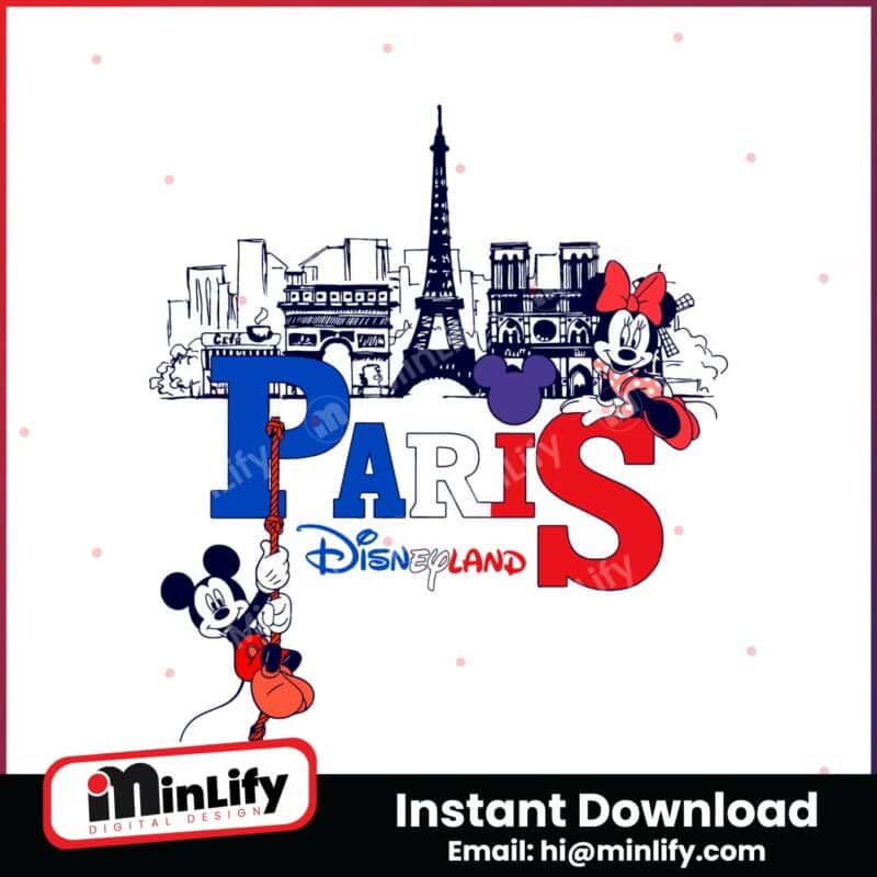 paris-disneyland-mickey-minnie-eiffel-tower-svg