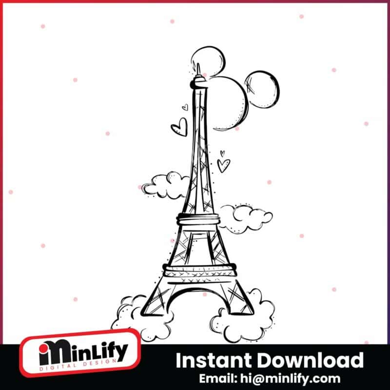 disneyland-paris-mickey-ears-eiffel-tower-svg