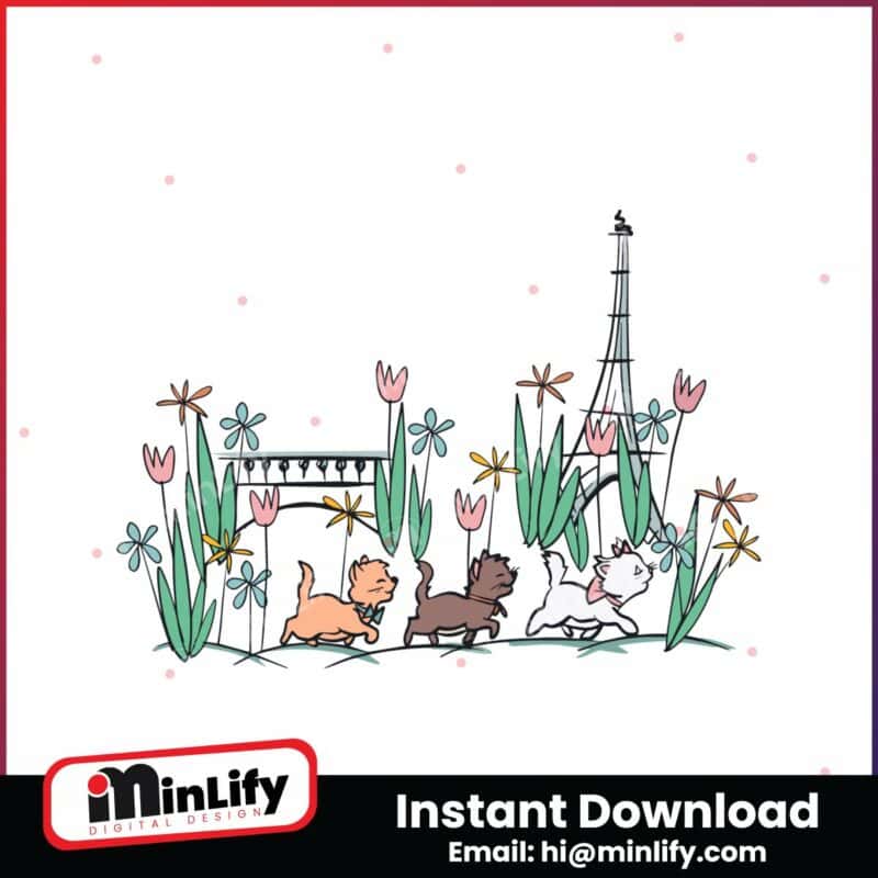 the-aristocats-paris-epcot-france-svg