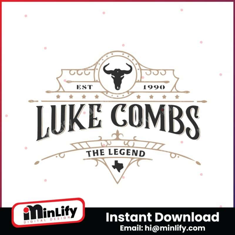 luke-combs-the-legend-est-1990-svg