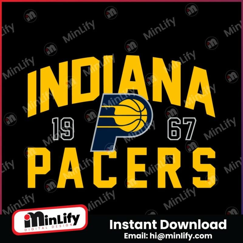 indiana-pacers-1967-basketball-team-svg