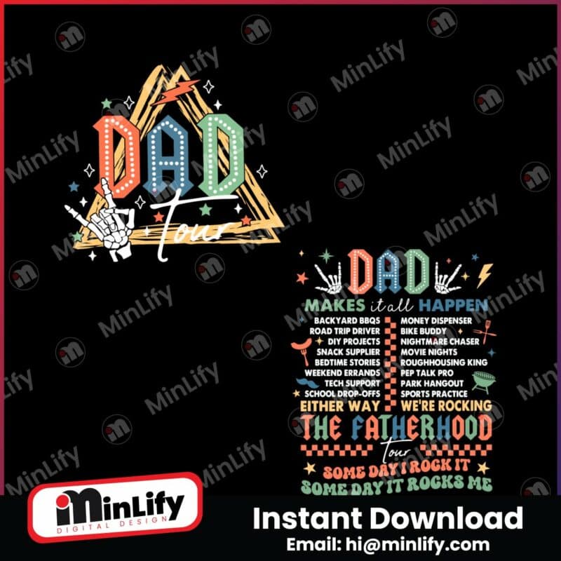 dad-tour-fatherhood-makes-it-all-happen-svg