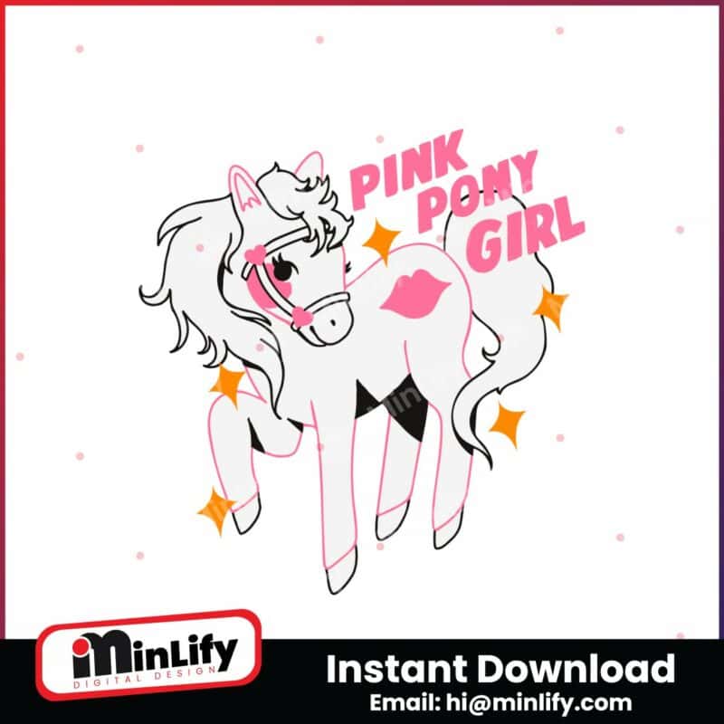 pink-pony-girl-pink-pony-club-chappell-roan-svg