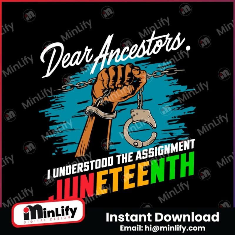 dear-ancestors-i-understood-the-assignment-handcuff-svg