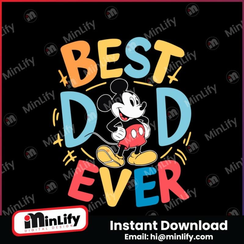 disney-mickey-mouse-best-dad-ever-svg