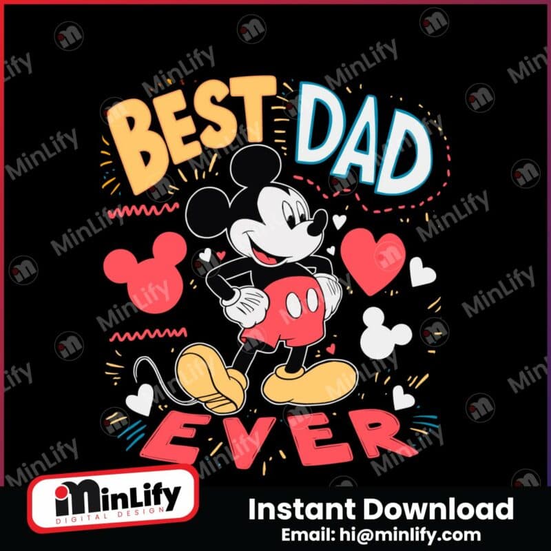 groovy-best-dad-ever-disney-fathers-day-svg