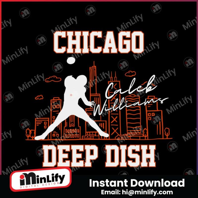 caleb-williams-chicago-deep-dish-svg