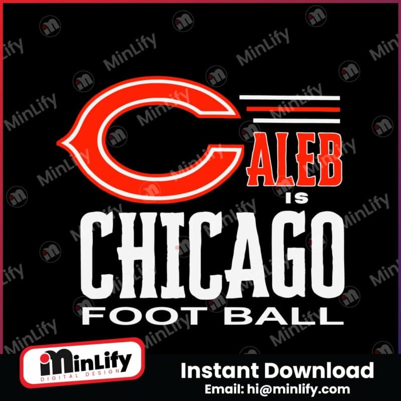 caleb-is-chicago-football-nfl-player-svg