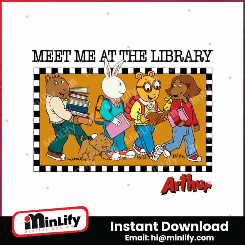 meet-me-at-the-library-arthur-and-friends-svg