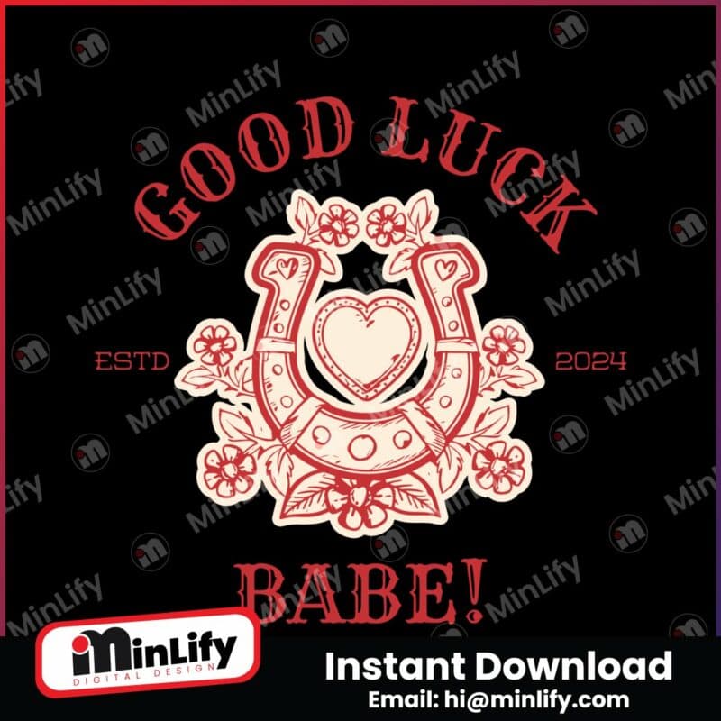 good-luck-babe-estd-2024-chappell-roan-svg