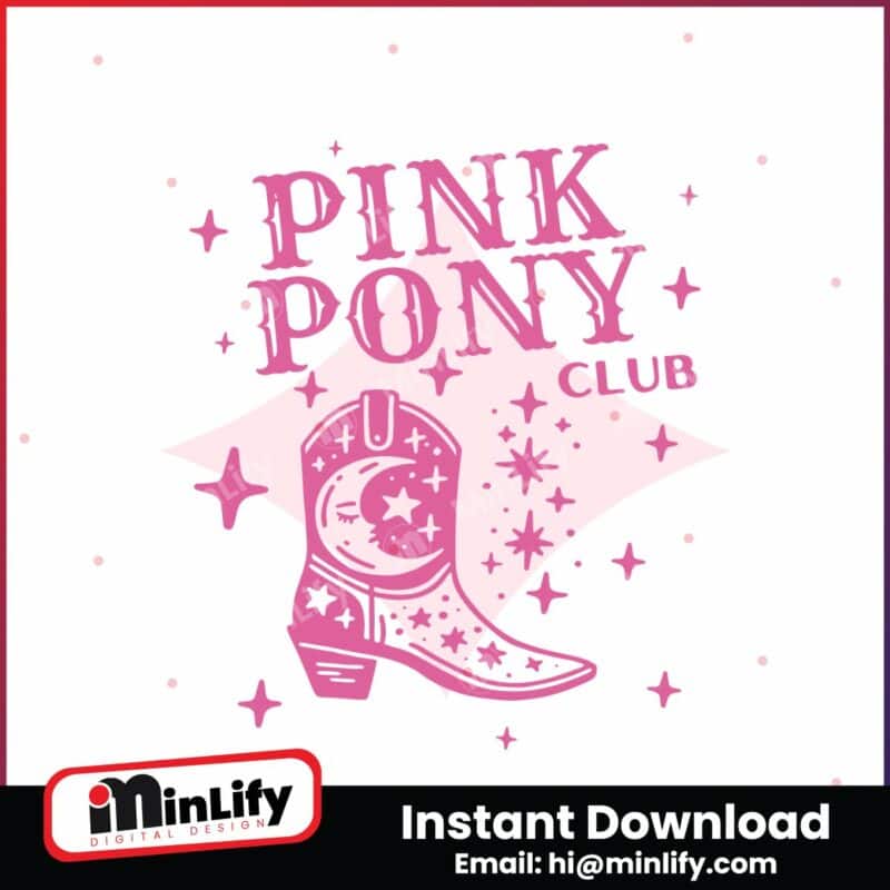 pink-pony-club-chappell-roan-cowgirl-boots-svg