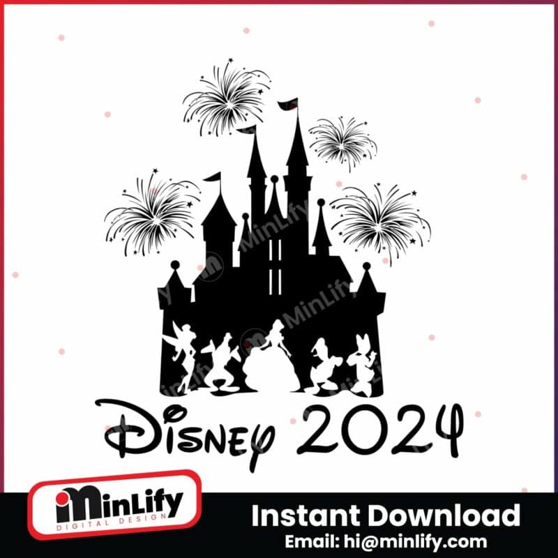 family-trip-disney-2024-castle-png