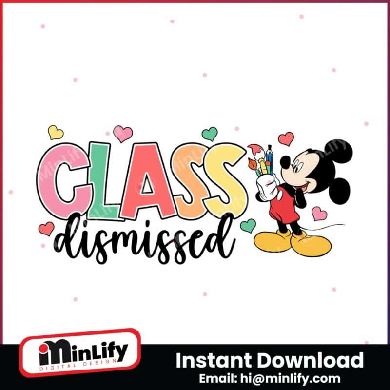 class-dismissed-mickey-mouse-png