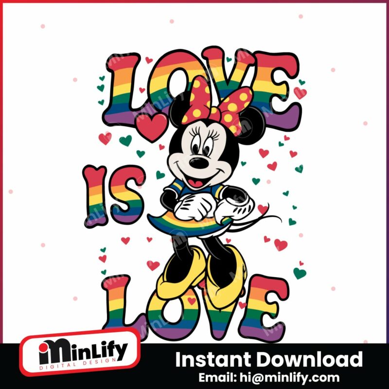 minnie-mouse-love-is-love-pride-month-svg