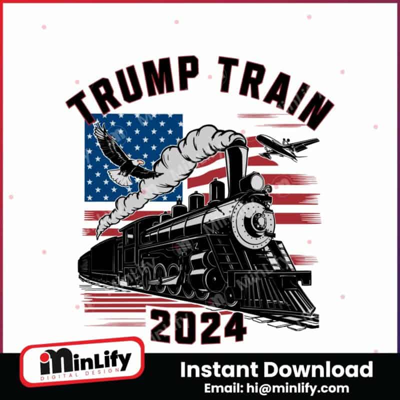 retro-trump-train-2024-election-svg