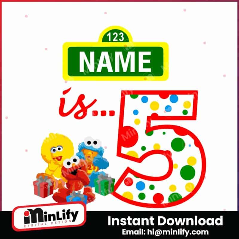 custom-sesame-street-5th-birthday-png