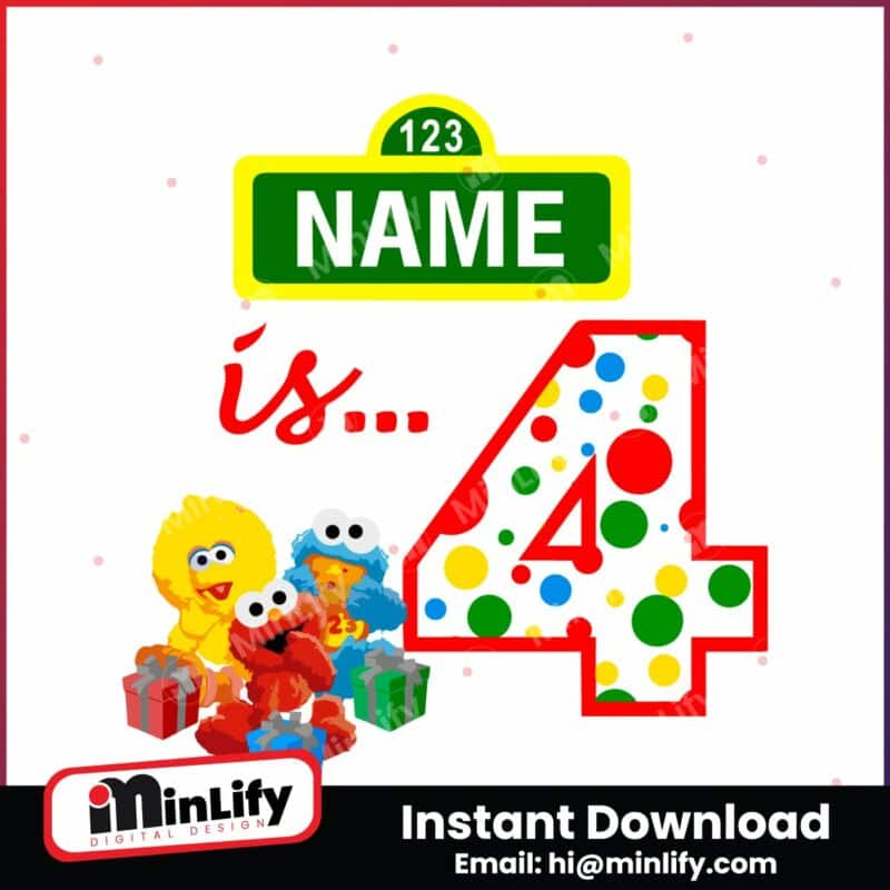 custom-sesame-street-4th-birthday-png