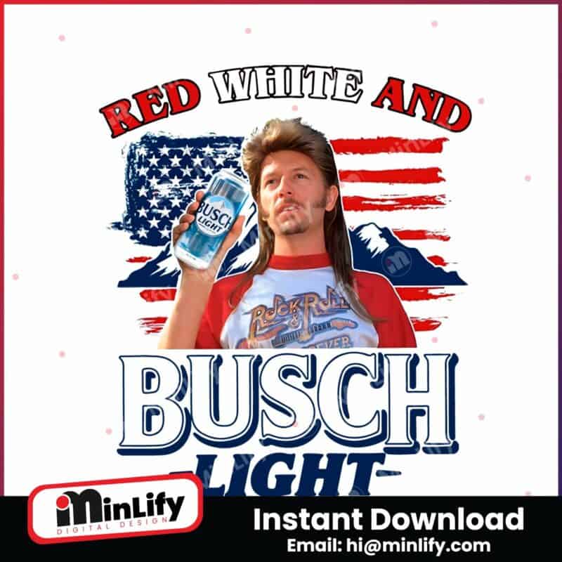 joe-dirt-red-white-and-busch-light-png