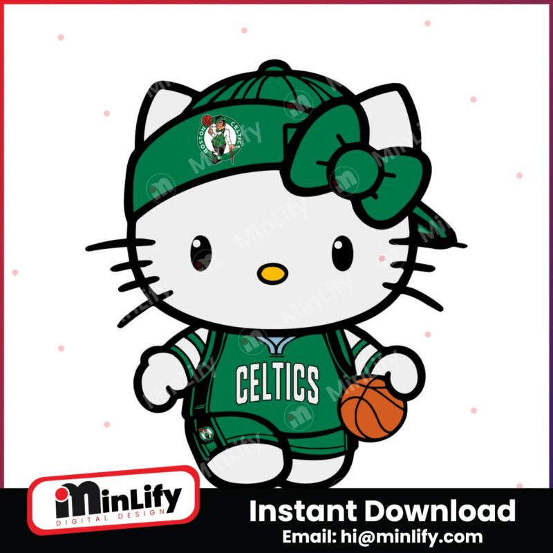 hello-kitty-boston-celtics-nba-basketball-svg