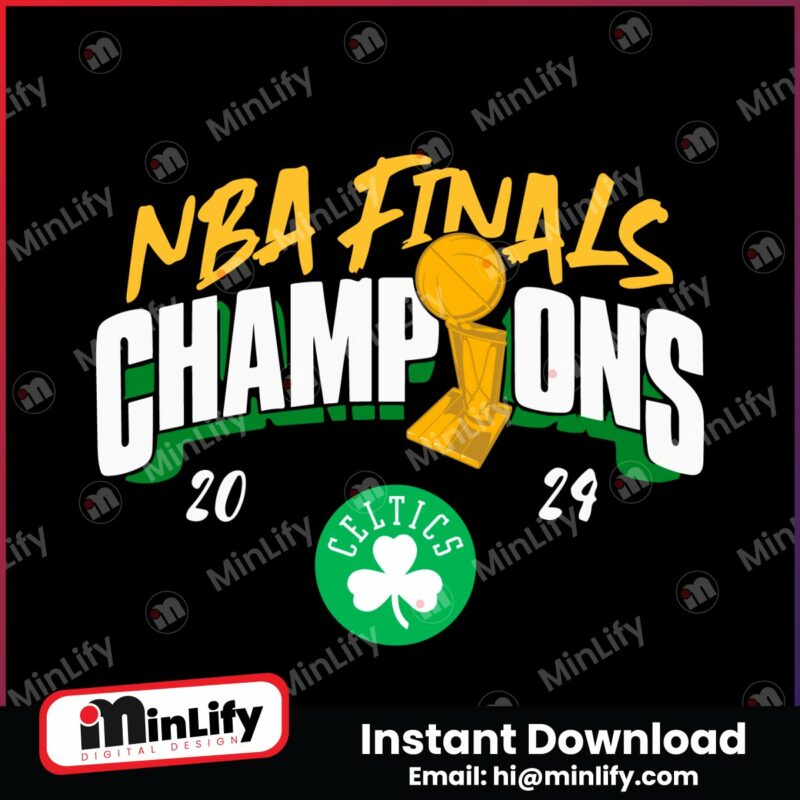 nba-finals-champions-celtics-basketball-svg