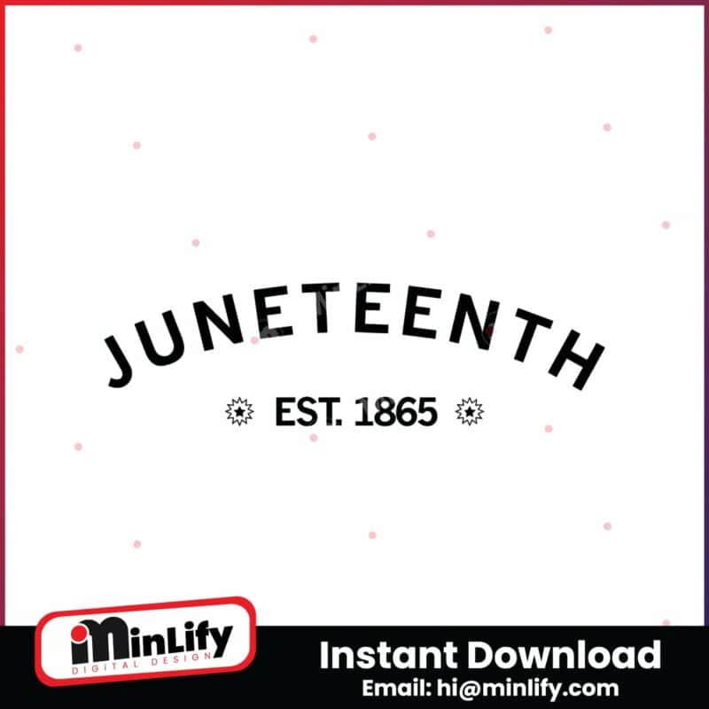 juneteenth-est-1865-freedom-day-svg