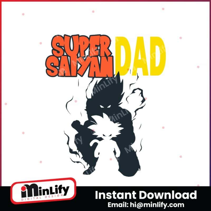 retro-goku-super-saiyan-dad-cartoon-svg