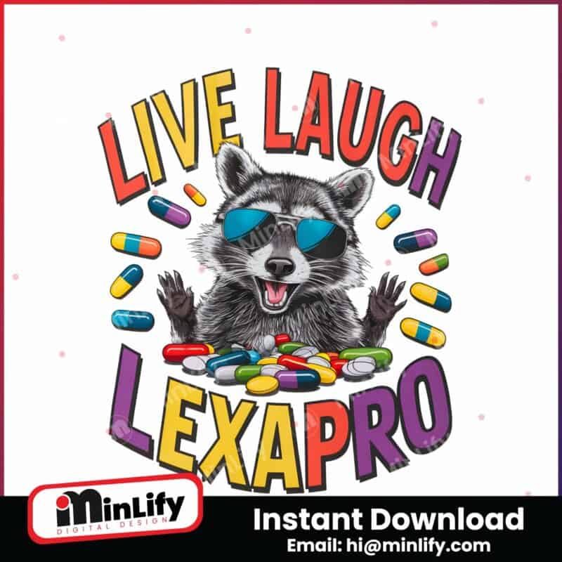 live-laugh-lexapro-raccoon-meme-png