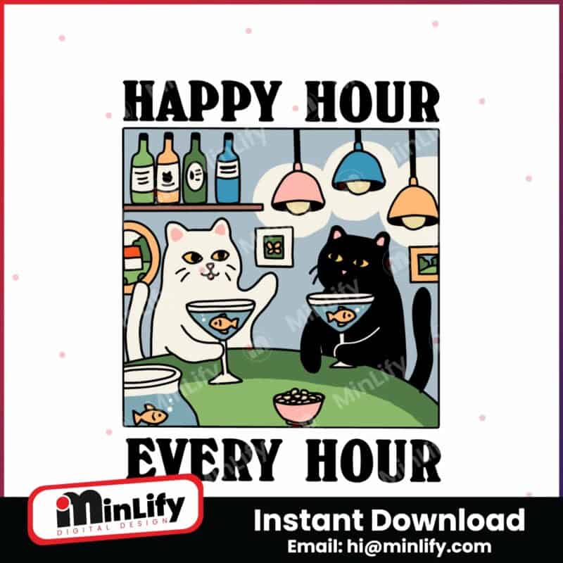 happy-hour-every-hour-cat-meme-svg