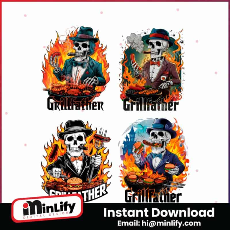 retro-grillfather-funny-skeleton-dad-png-bundle