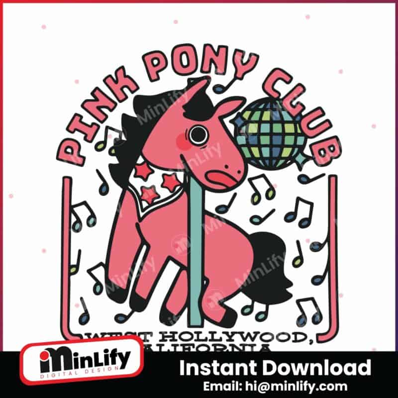 pink-pony-club-west-hollywood-california-svg