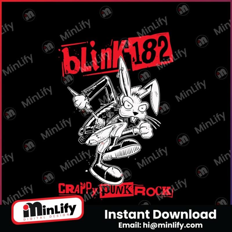 blink-182-crappy-punk-rock-bunny-svg