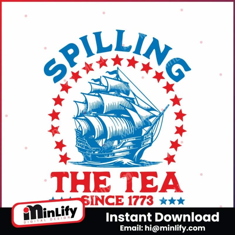 retro-spilling-the-tea-since-1773-svg