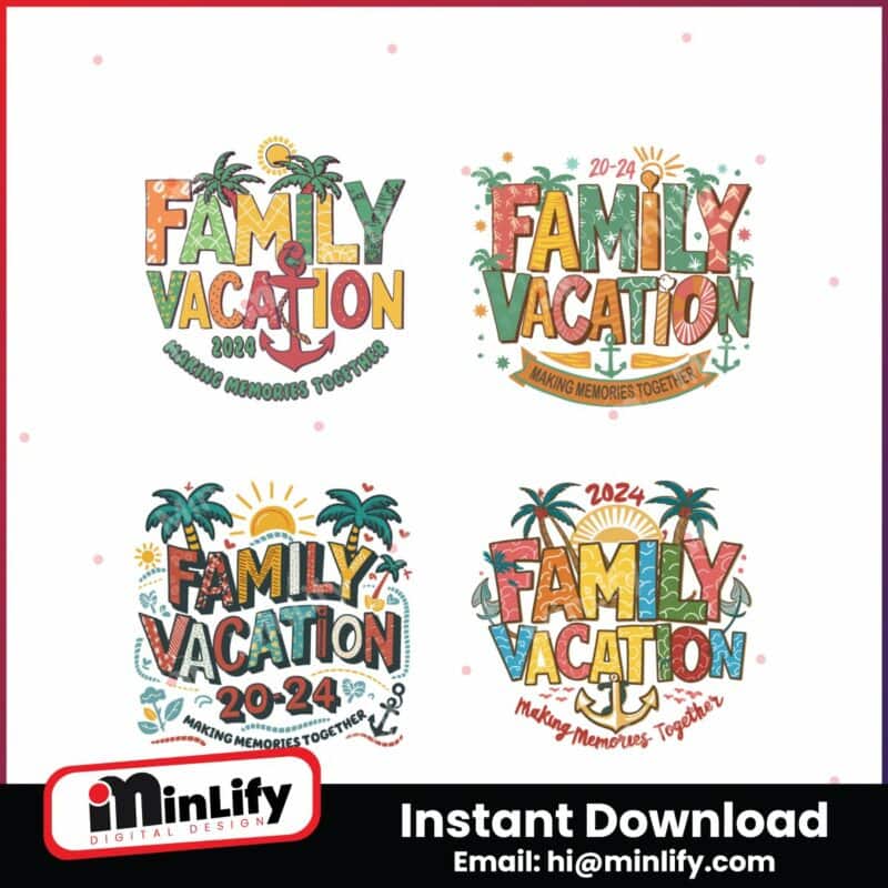 family-vacation-making-memories-together-2024-svg-bundle