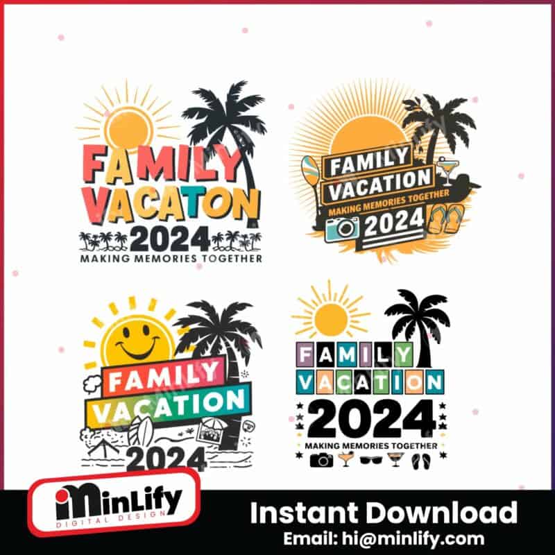 family-vacation-2024-making-memories-together-svg-bundle