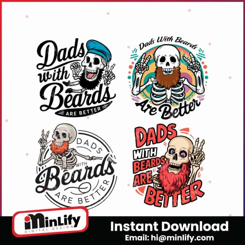 dads-with-beards-are-better-svg-bundle