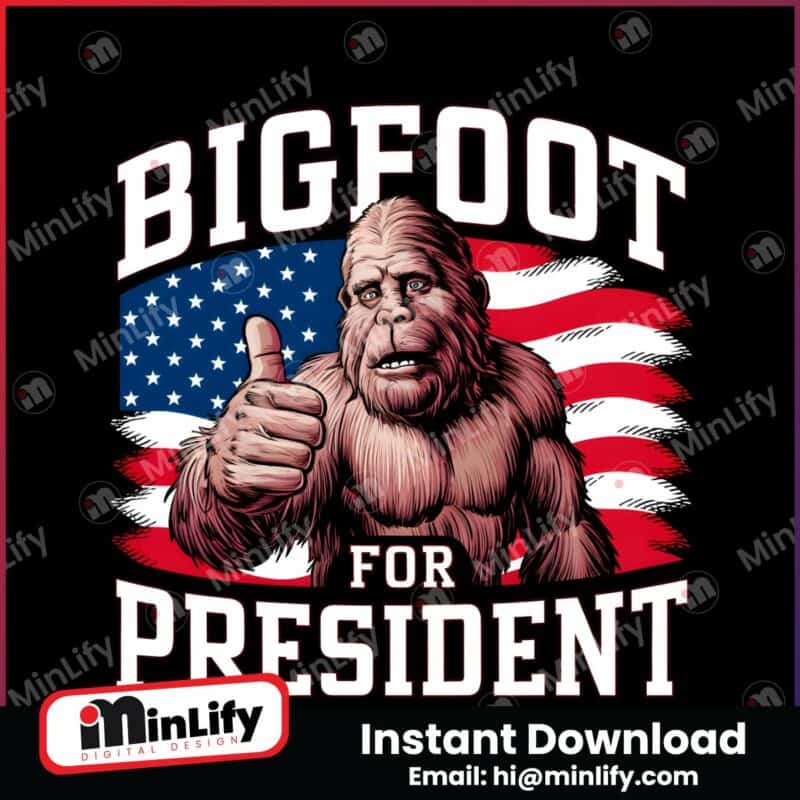 bigfoot-for-president-america-election-png