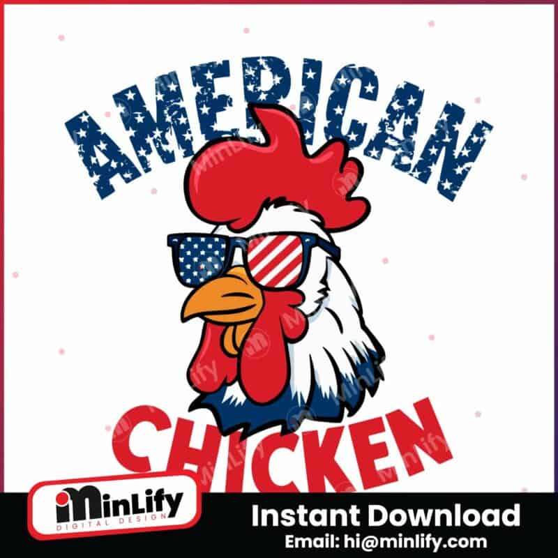 retro-american-chicken-usa-glasses-svg