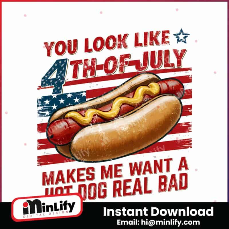 you-look-like-the-4th-of-july-hot-dog-usa-flag-png