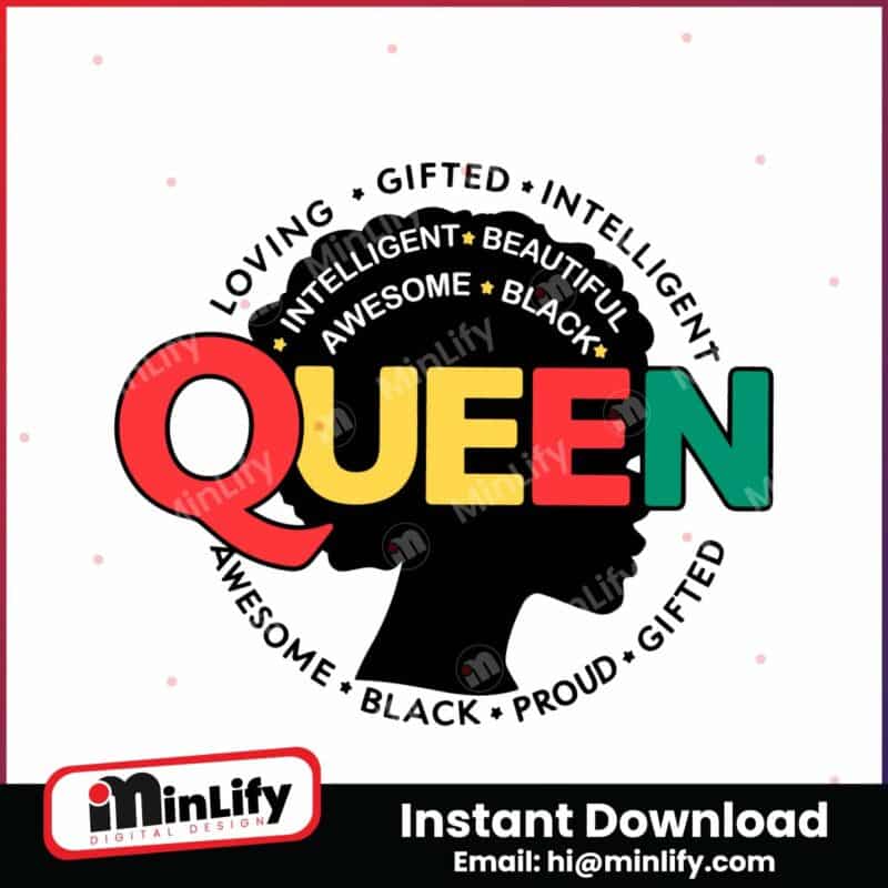 queen-awesome-beautiful-happy-juneteenth-svg