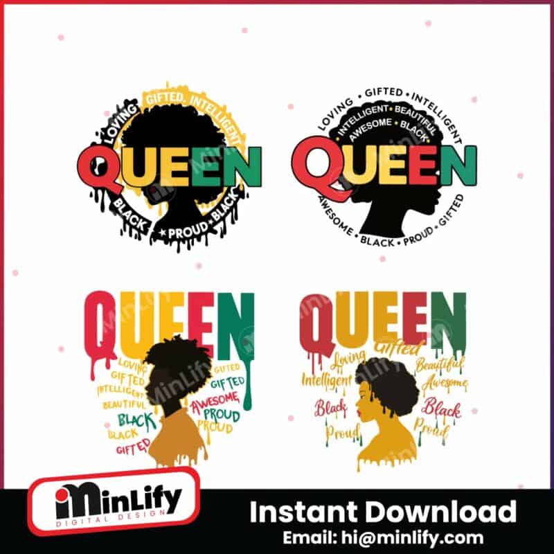 retro-queen-juneteenth-african-american-svg-bundle